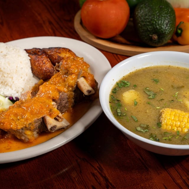 Beef Rib Sancocho Soup (Sancocho de Costilla de Res).
