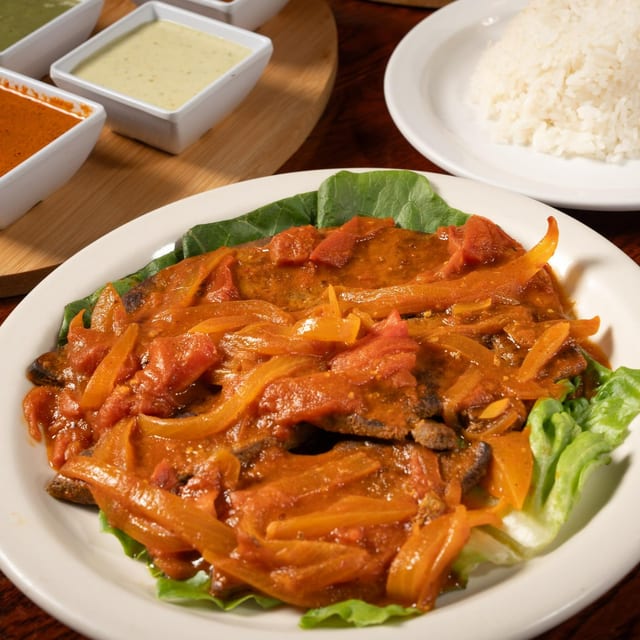 Beef Liver Steak (Hígado en Bistec).