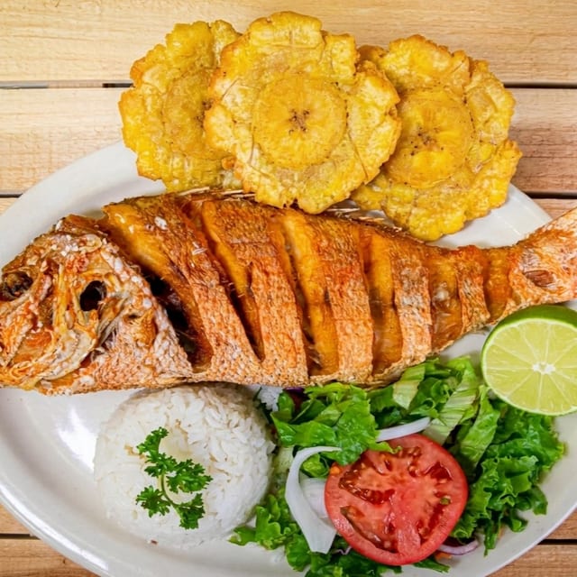 Fried Snapper (Pargo Frito).